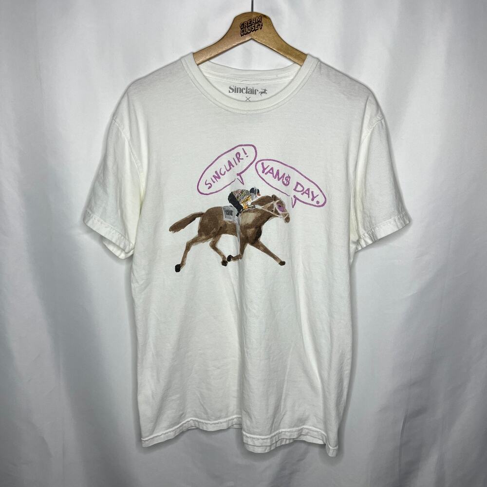 Sinclair x ASAP Rocky A$AP Mob AWGE Yams Day 2021 Don't Be Dumb Tour Merch Tee M
